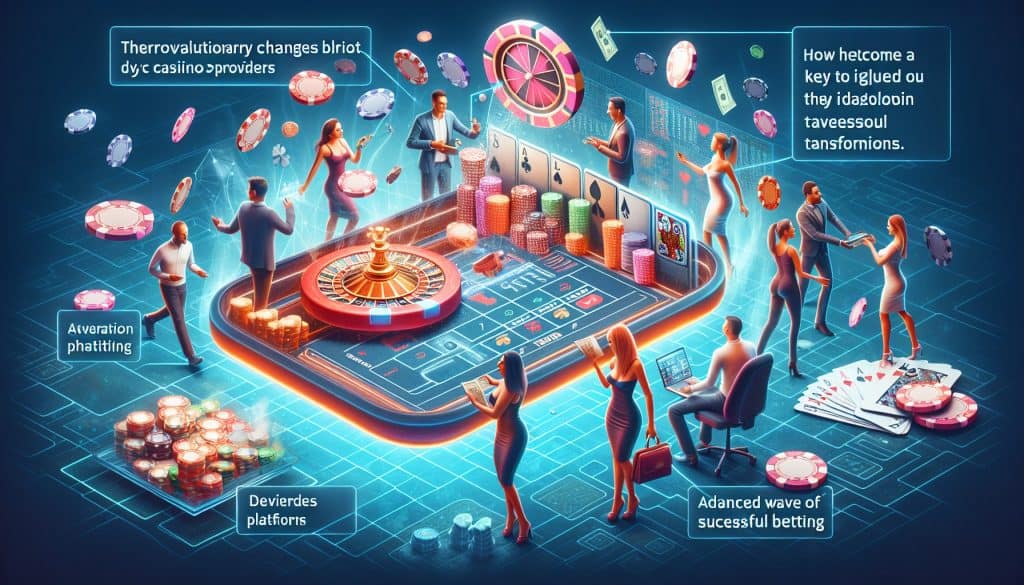 Kako casino provajderi mijenjaju industriju Kako casino provajderi mijenjaju industriju