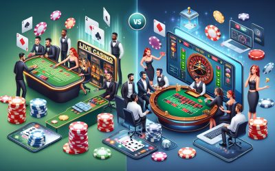 Kako se razlikuju casino igre uživo od klasičnih online igara?